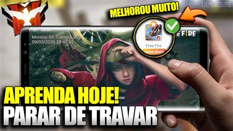 COMO FAZER O FREE FIRE PARAR DE TRAVAR EM QUALQUER CELULAR 2020 YouTube