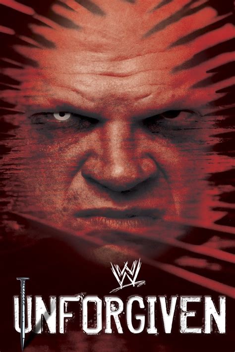 Wwe Unforgiven 2003 2003 The Poster Database Tpdb