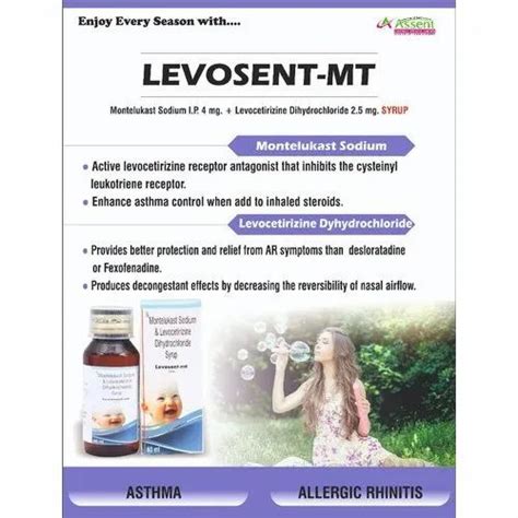 Montelukast Sodium And Levocetirizine Dihydrochloride Syrup For