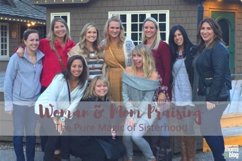 Women And Mom Praising The Pure Magic Of Sisterhood