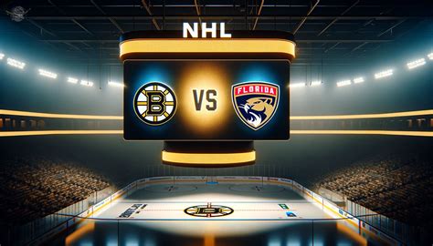 How To Watch Bruins Vs Panthers Today Game 1 Info TV Streaming