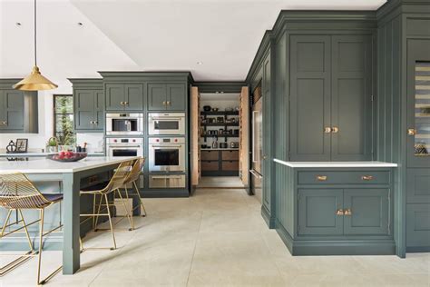 Luxury Green Kitchen Fitted Kitchen Tom Howley