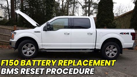 F150 Battery Replacement And Bms Reset Battery Management System 2015 2022 Youtube