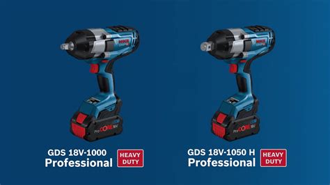 GDS 18V-1050 H Cordless Impact Wrench | Bosch Professional