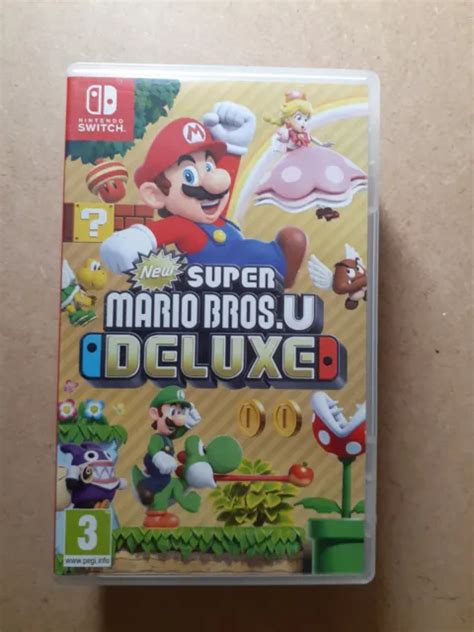 Nintendo Switch Game Super Mario Brothers U Deluxe Picclick Uk