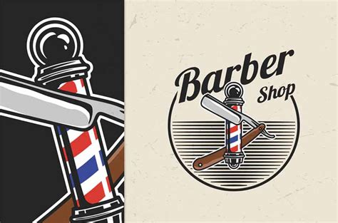 Creative Barber Logos Barber Shop Logo Design Envato Tuts