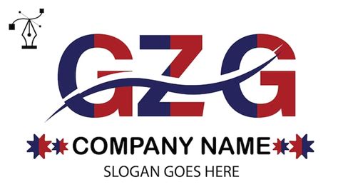 Premium Vector | GZG Letter Logo
