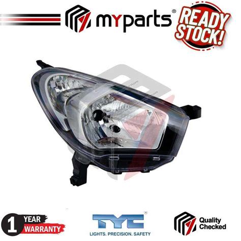 Rh Right Kanan Tyc Perodua Myvi Icon Head Light