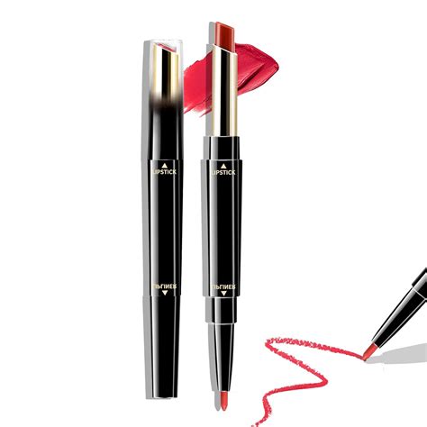 Amazon Boobeen In Double Head Lipstick Lip Liner Makeup Set