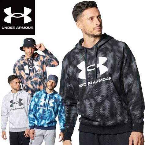 アンダーアーマー Under Armour トレーニング Uaライバルフリース ビッグロゴ フーディー 1381331 メンズ Ua