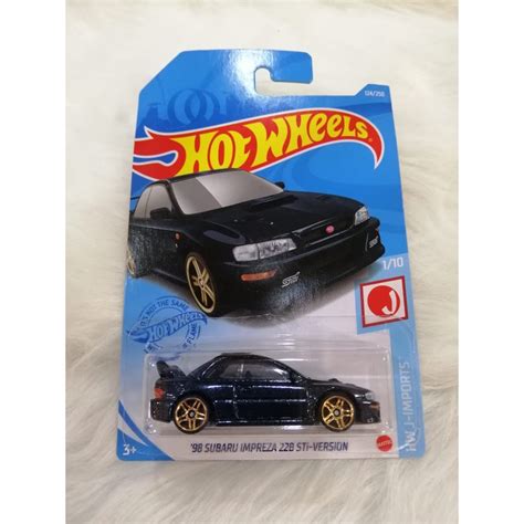 Original HOT WHEELS 98 SUBARU IMPREZA 228 STi VERSION Shopee Malaysia