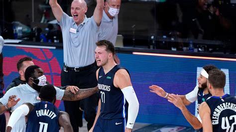 Doncic Nails Epic Game Winner To Tie Mavericks Clippers Series