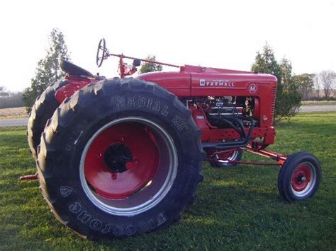 1950 Farmall M Tractor New 283 V8 Engine Hot Rod Tractors Farmall M