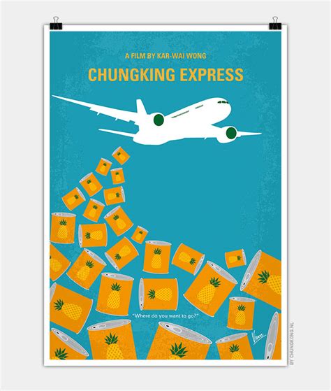 No My Chungking Express Minimal Movie Poster Chungkong