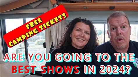 BEST Motorhome Campervan Shows 2024 Campervan Campout FREE Tickets