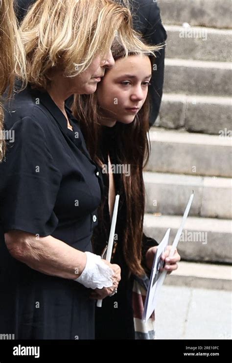 Jo Attal, ( with a Union Jack on her bag) daughter of Charlotte ...