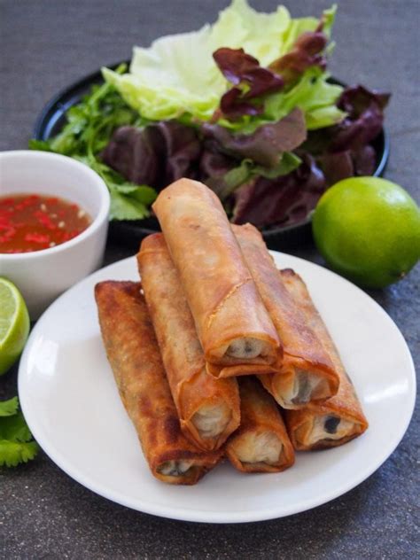 Cha Gio Vietnamese Fried Spring Rolls Curious Cuisiniere