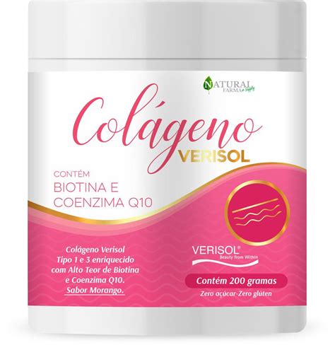 Col Geno Verisol Biotina E Coenzima Q P Gnatural Farma