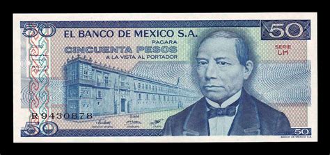 M Xico Pesos Pick Serie Lh Sc Unc Numism Tica La Lonja