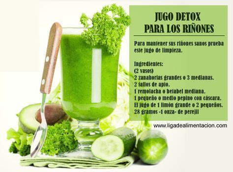 Jugo Detox Para Los Ri Ones Detox Juice Juice Cleanse Recipes Detox