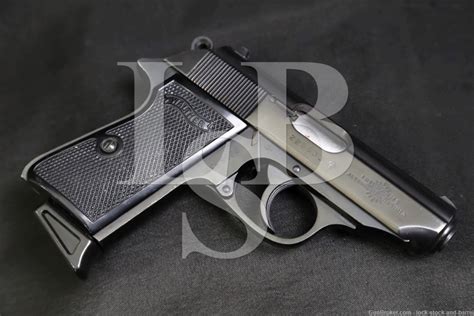 Walther W Germany Interarms Ppk S Ppk S Mm Kurz Semi Auto Pistol