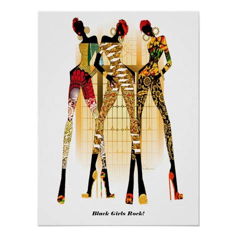 Black Girls Rock! Poster | Zazzle in 2022 | Black girls rock, Girls ...