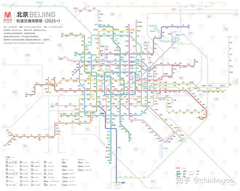 北京地铁线路图高清版（2035 2025 运营版） 北京地铁 地铁e族