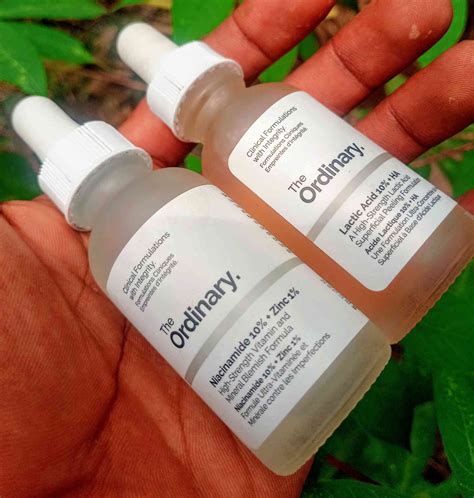 The Ordinary Niacinamide And Lactic Acid Serum Review