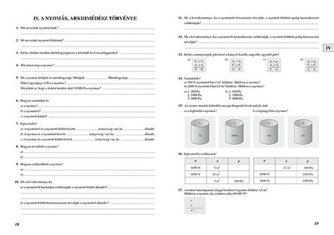 Fizika Oszt Ly T Maz R Feladatok Mozaik Pdf