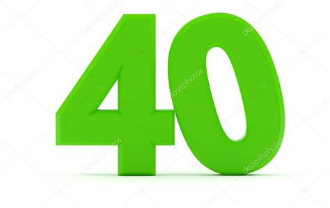 Number 40 — Stock Photo © Maziaragha 30228299