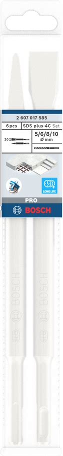 Juego De Cinceles Y Brocas Pro Sds Plus C Bosch Professional