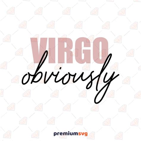 Virgo Svg For Shirts Zodiac Sign Svg Premiumsvg