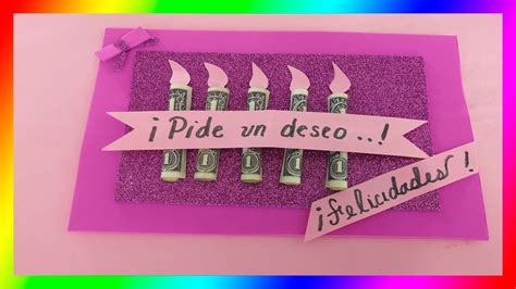 Tarjetas fáciles originales Ideas originales para regalar dinero