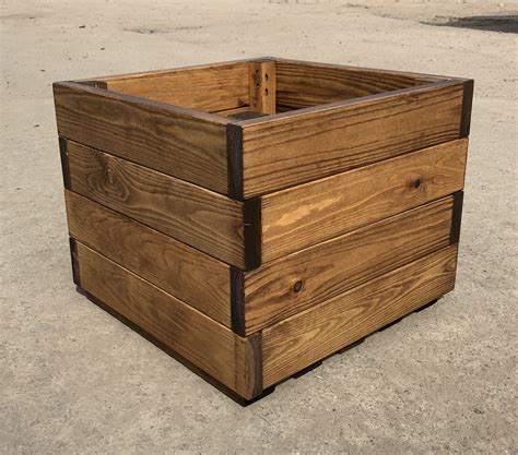 Premium Square Wooden Garden Planter – LARGE – Sale!!! - Simply Wood