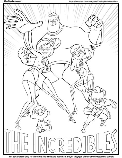 Dash Incredibles 2 Coloring Pages - kidsworksheetfun