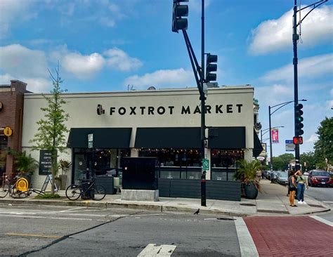 I had breakfast at Foxtrot, the trendy Chicago-based 'modern