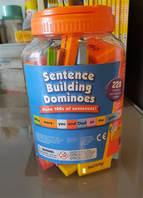 Sentence Building Dominoes Carousell