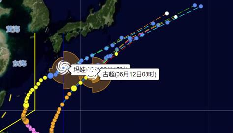 三号台风“古超”最新路径动向图 和“玛娃”后期如此相似 天气网