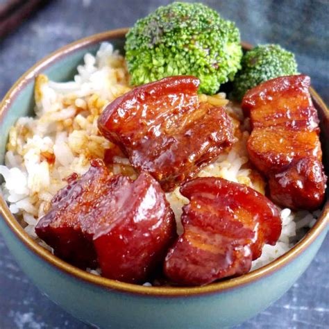 Braised Pork Belly Hong Shao Rou红烧肉 An Easy Version Red House Spice