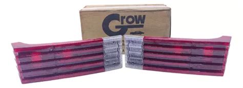 Par Lanterna Traseira Brasilia Variant Original Grow Antigo