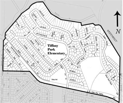 Map Tiffany Park Neighborhood Association