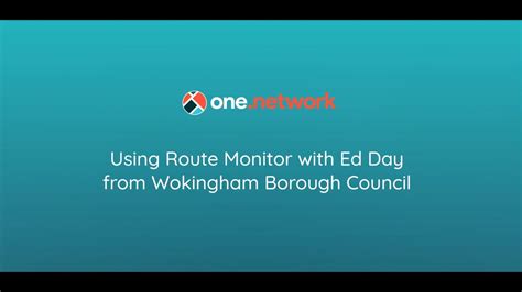 How Wokingham Borough Council Monitor And Manage Key Routes Across