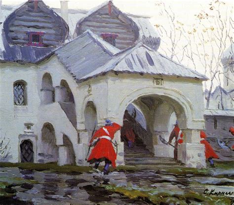 Древнерусский дом на каменном подклете | Historical painting, House ...