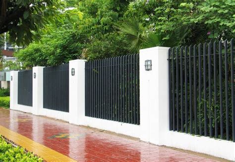 Inspiring Boundary Wall Enhancing Security And Aesthetics Idee