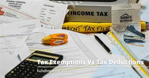 Tax Exemptions Vs Tax Deductions Whats The Difference Arf Financial