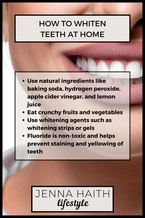 How To Get White Teeth Tips From A Dental Hygienist Jenna Haith