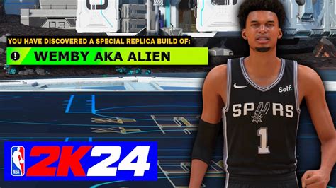 MY VICTOR WEMBANYAMA BUILD IS A DAWG IN NBA 2K24 YouTube