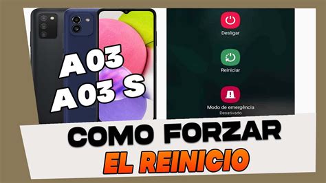 Como Apagar Y Forzar El Reinicio En Samsung Galaxy A Y A S Youtube