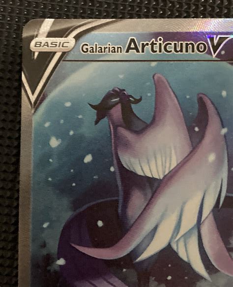 Alt Art Galarian Articuno V Alternate Art Chilling Reign