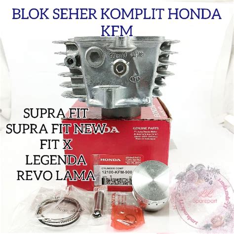 Jual CYLINDER BLOK SEHER PISTON RING SET KOMPLIT HONDA KFM KUALITAS